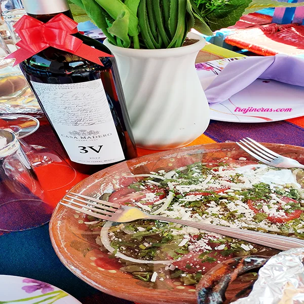 Botella de vino 3V Casa Madero